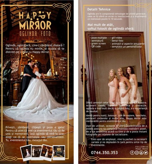 flyer happy mirror